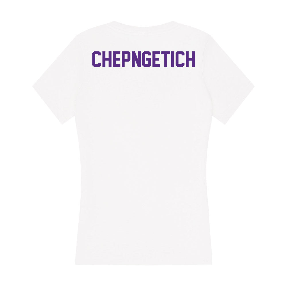 Clemson - NCAA Women's Track & Field : Gladys Chepngetich - Women's V-Neck T-Shirt-1