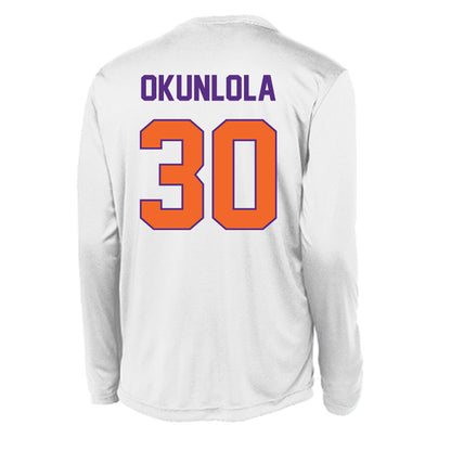 Clemson - NCAA Men's Soccer : Remi Okunlola - Activewear Long Sleeve T-Shirt