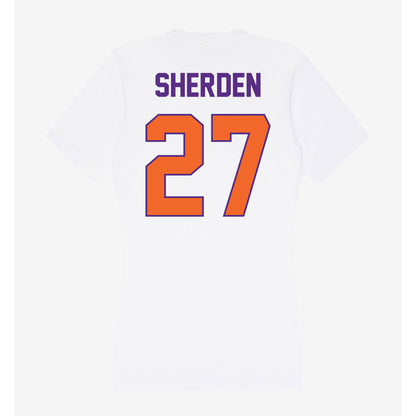 Clemson - NCAA Women's Soccer : Erin Sherden - Women's V-Neck T-Shirt-1