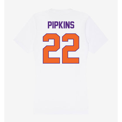 Clemson - NCAA Softball : Taylor Pipkins - Women's V-Neck T-Shirt-1