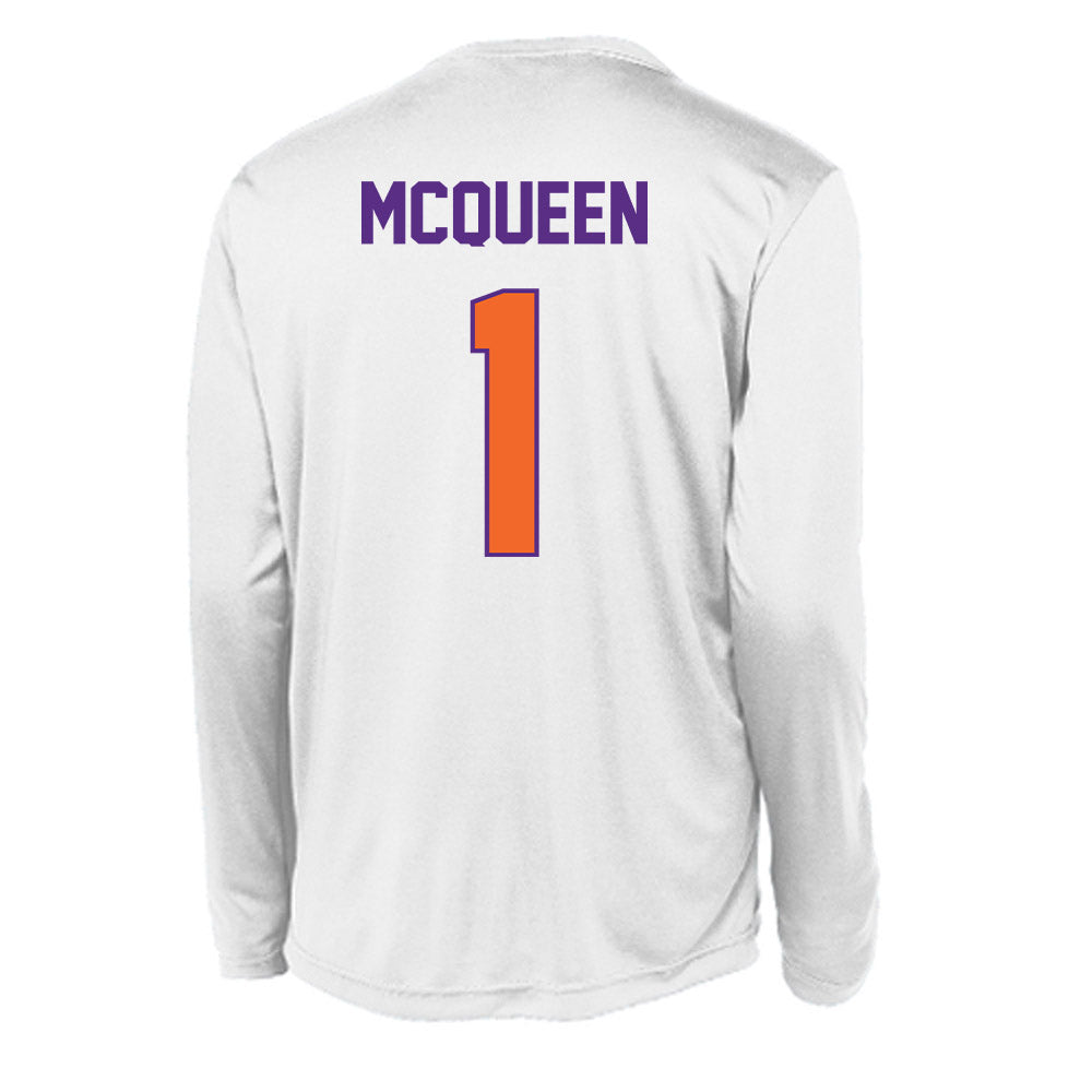 Clemson - NCAA Women's Basketball : Loyal McQueen - Activewear Long Sleeve T-Shirt