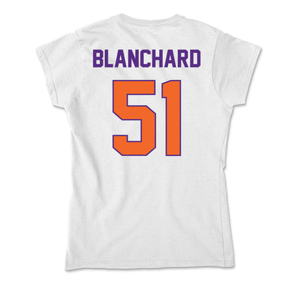 Clemson - NCAA Football : Gavin Blanchard - Soft Style Women’s T-Shirt-1