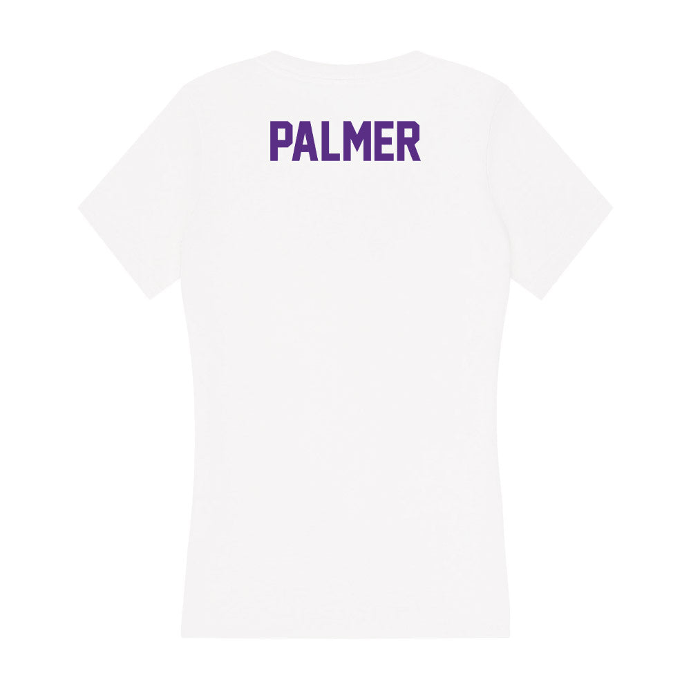 Clemson - NCAA Men's Track & Field : Isaiah Palmer - Women's V-Neck T-Shirt-1