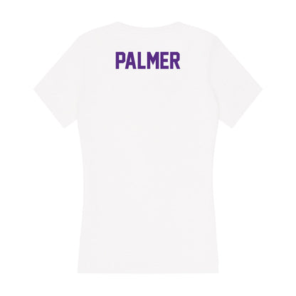 Clemson - NCAA Men's Track & Field : Isaiah Palmer - Women's V-Neck T-Shirt-1