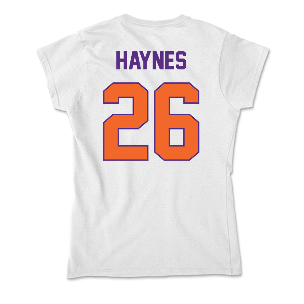 Clemson - NCAA Football : Jay Haynes - Soft Style Women’s T-Shirt-1