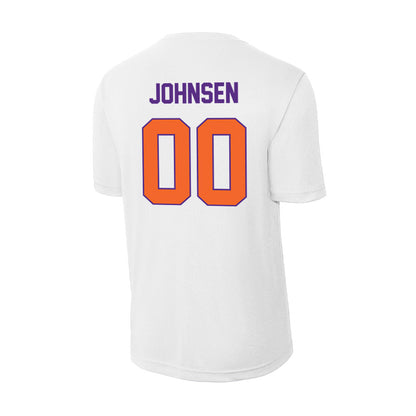 Clemson - NCAA Softball : Jordyn Johnsen - Activewear T-Shirt-1