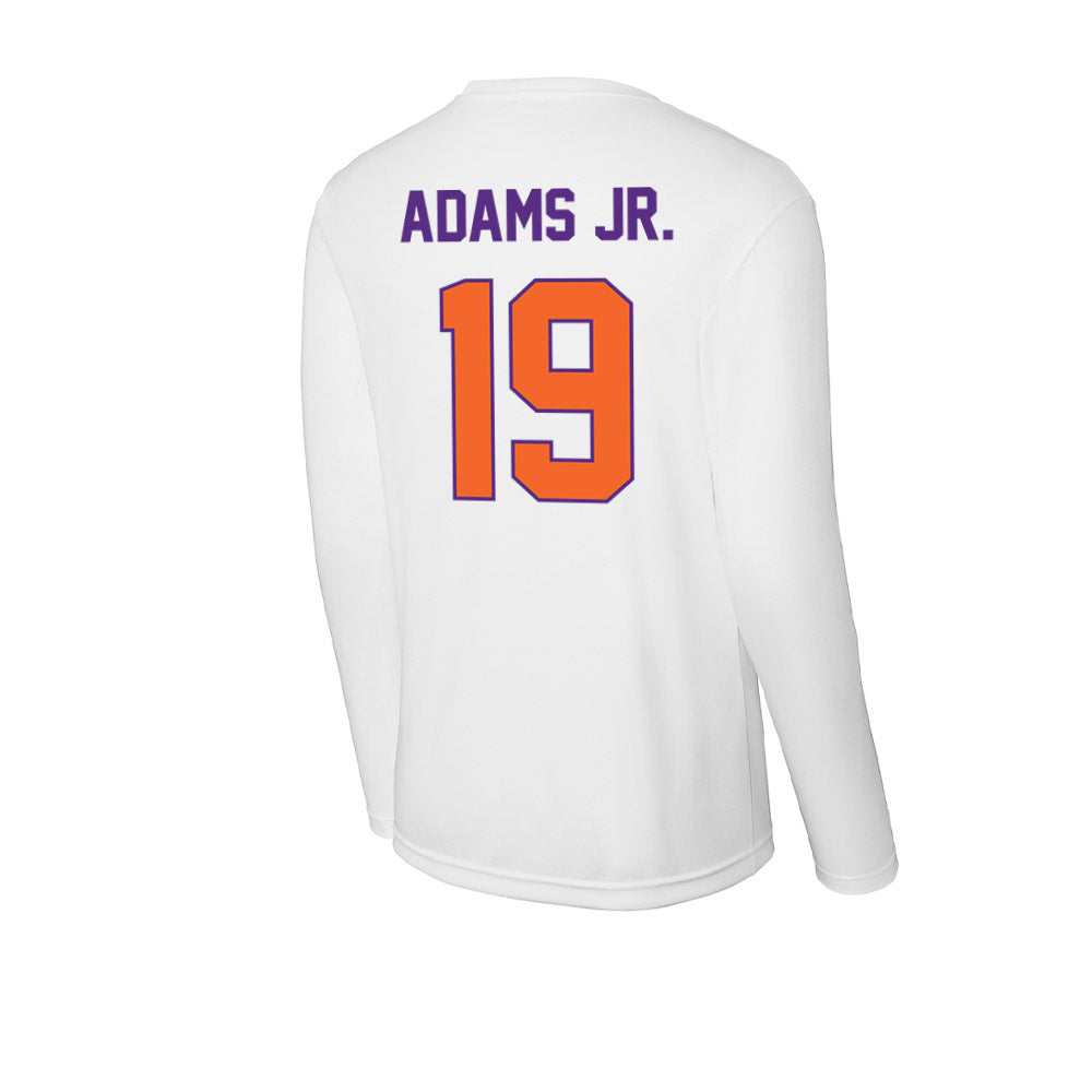 Clemson - NCAA Football : Keith Adams Jr. - Activewear Long Sleeve T-Shirt-1