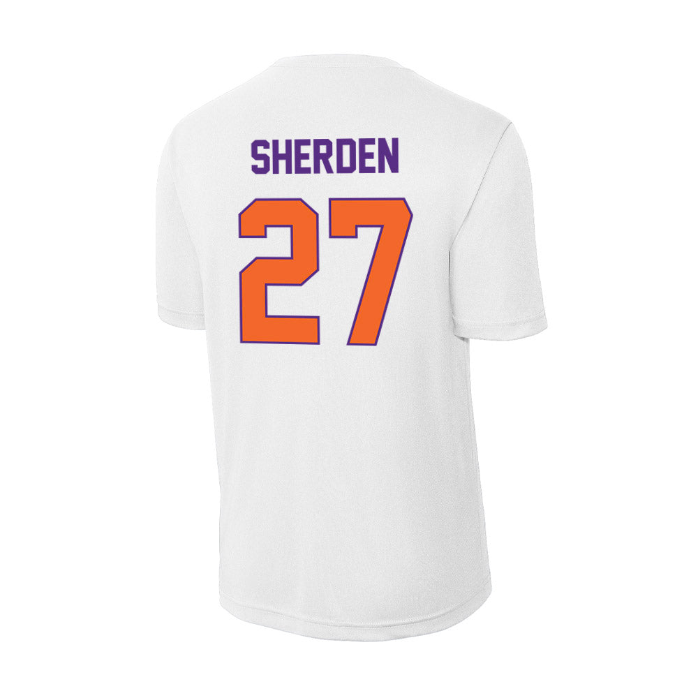 Clemson - NCAA Women's Soccer : Erin Sherden - Activewear T-Shirt-1