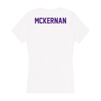 Clemson - NCAA Women's Rowing : Kiley McKernan - Women's V-Neck T-Shirt-1