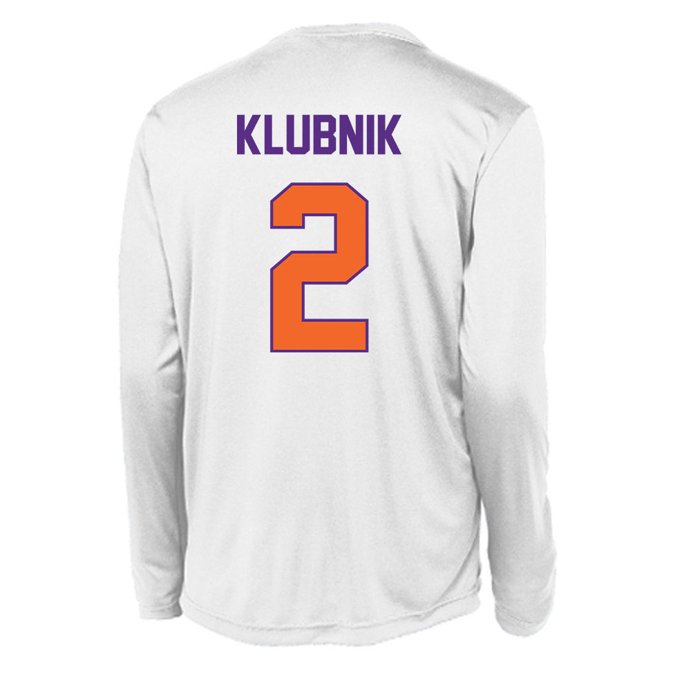 Clemson - NCAA Football : Cade Klubnik - Activewear Long Sleeve T-Shirt