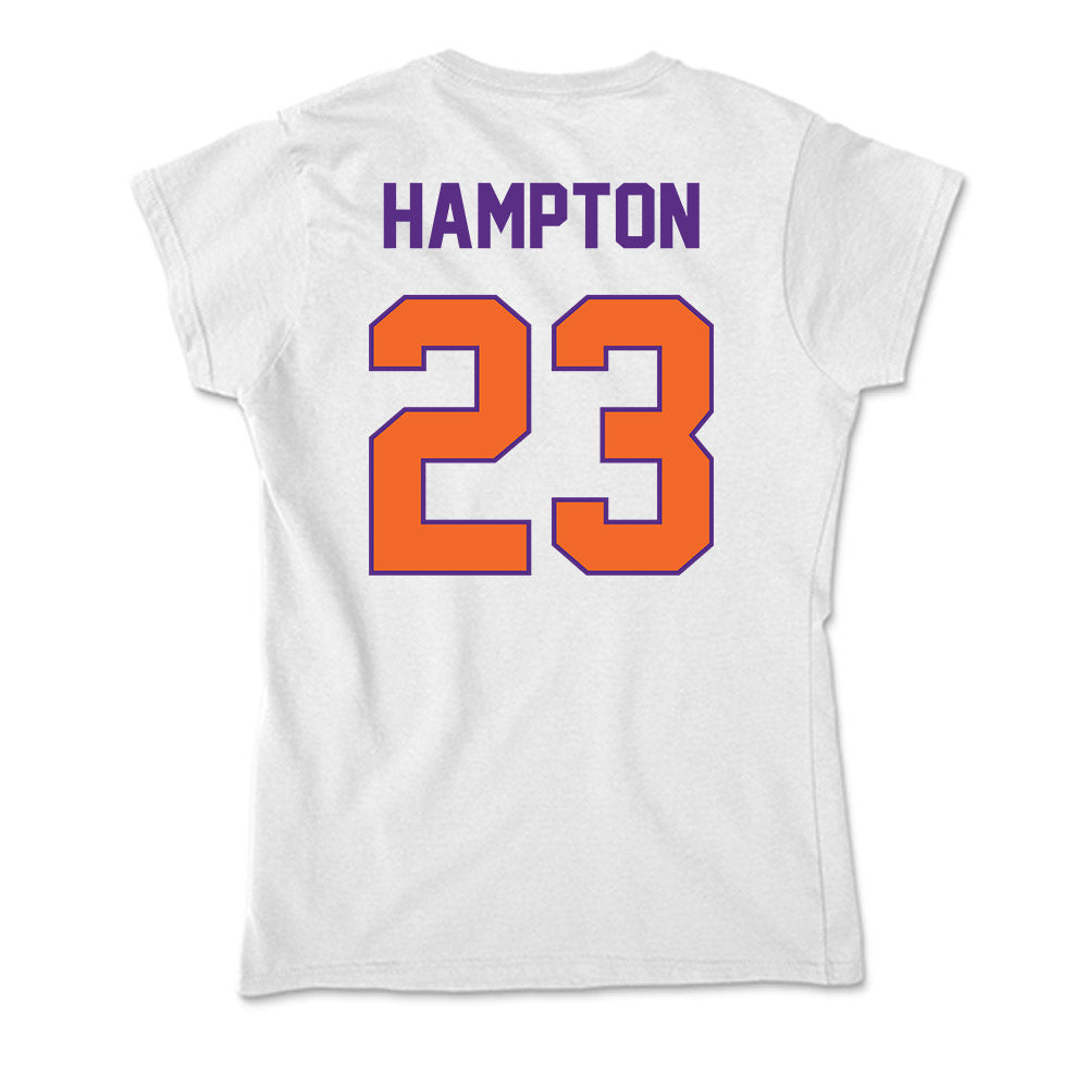 Clemson - NCAA Football : Ashton Hampton - Soft Style Women’s T-Shirt-1