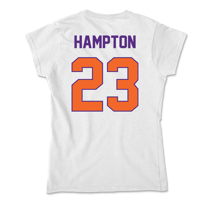 Clemson - NCAA Football : Ashton Hampton - Soft Style Women’s T-Shirt-1
