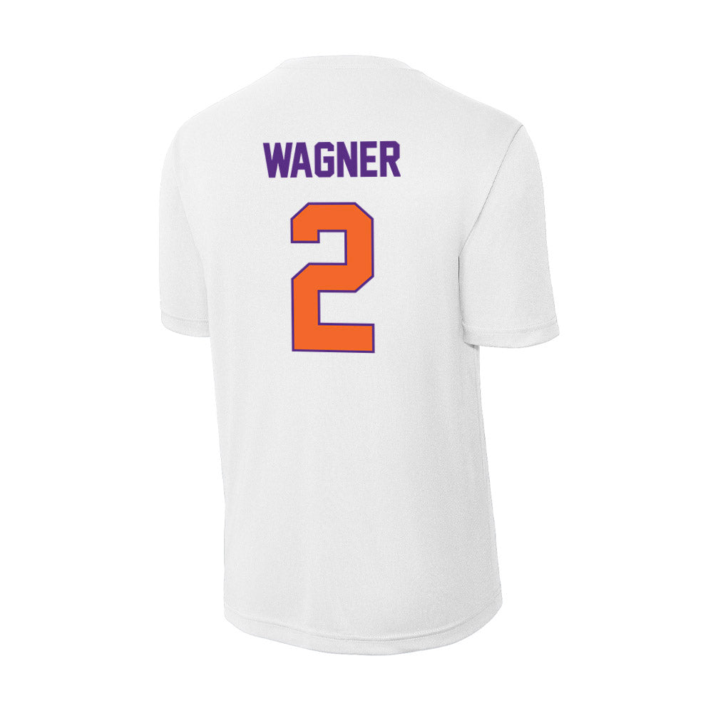 Clemson - NCAA Women's Volleyball : Kennedy Wagner - Activewear T-Shirt-1