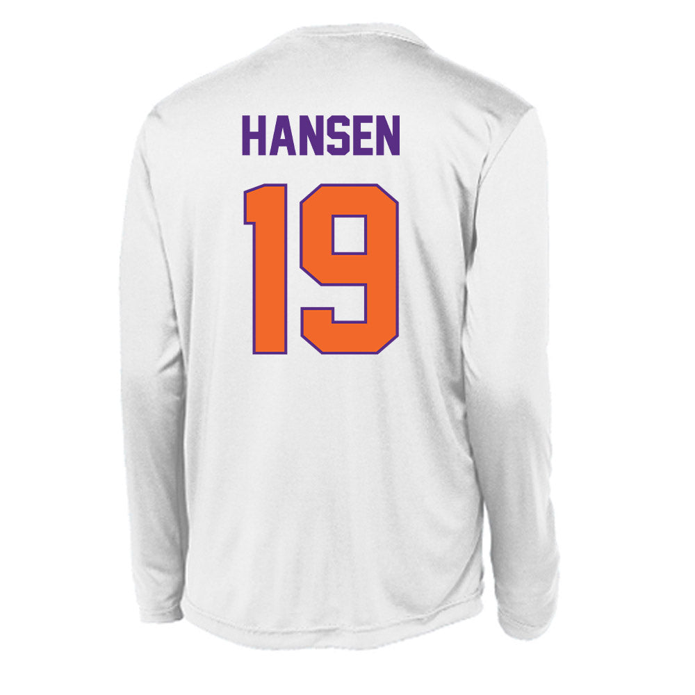 Clemson - NCAA Men's Volleyball : Kate Hansen - Activewear Long Sleeve T-Shirt