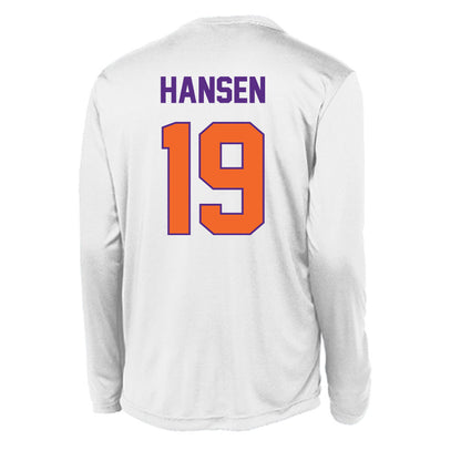 Clemson - NCAA Men's Volleyball : Kate Hansen - Activewear Long Sleeve T-Shirt