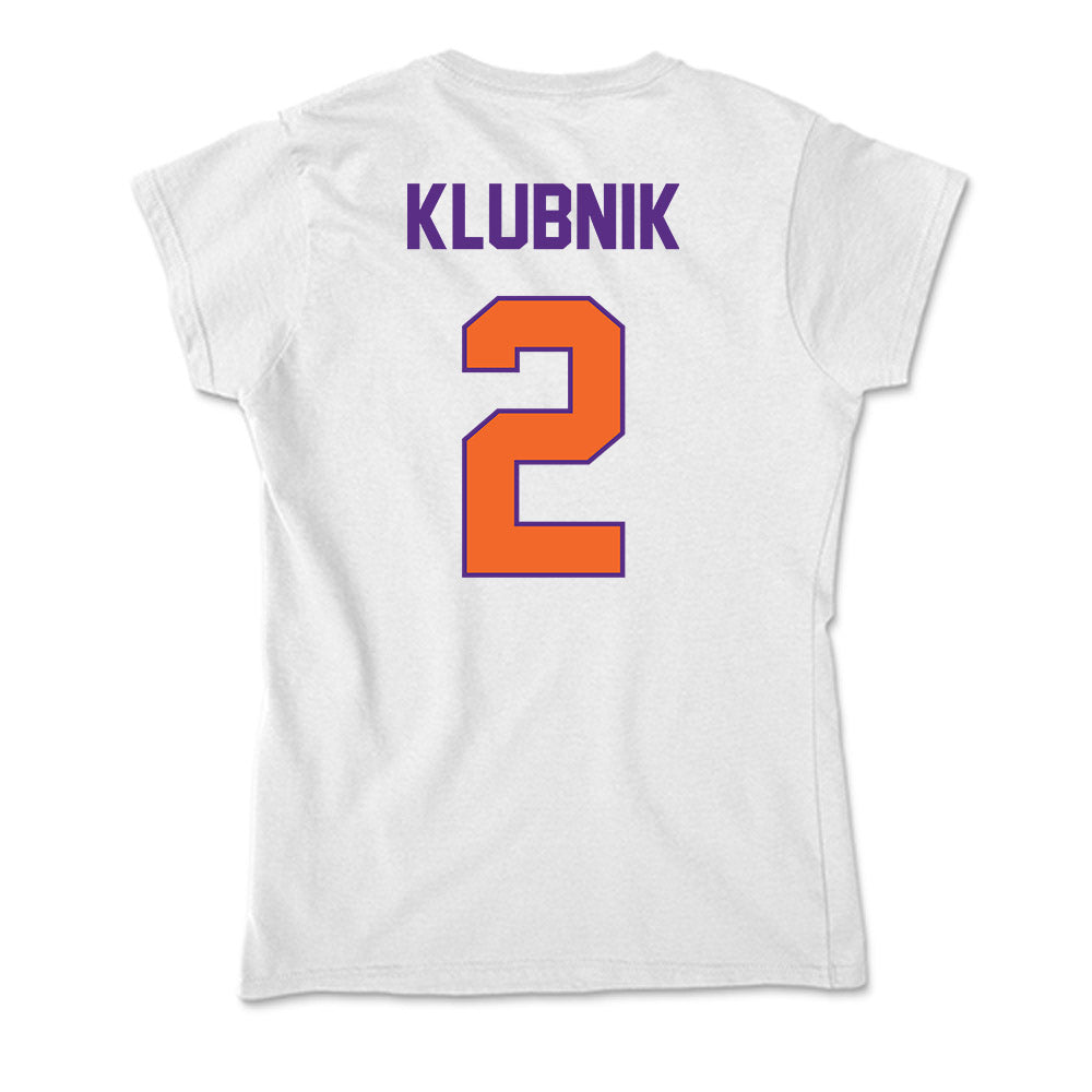 Clemson - NCAA Football : Cade Klubnik - Soft Style Women’s T-Shirt-1