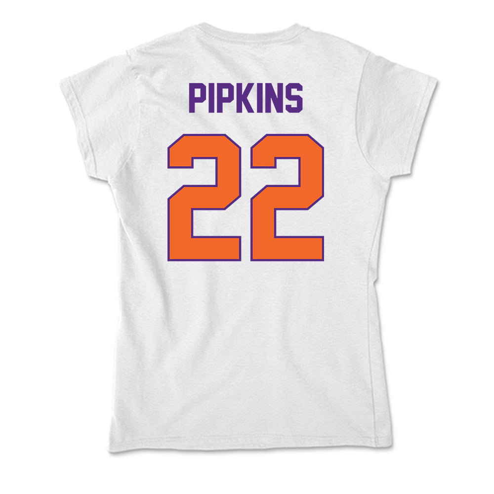 Clemson - NCAA Softball : Taylor Pipkins - Soft Style Women’s T-Shirt-1