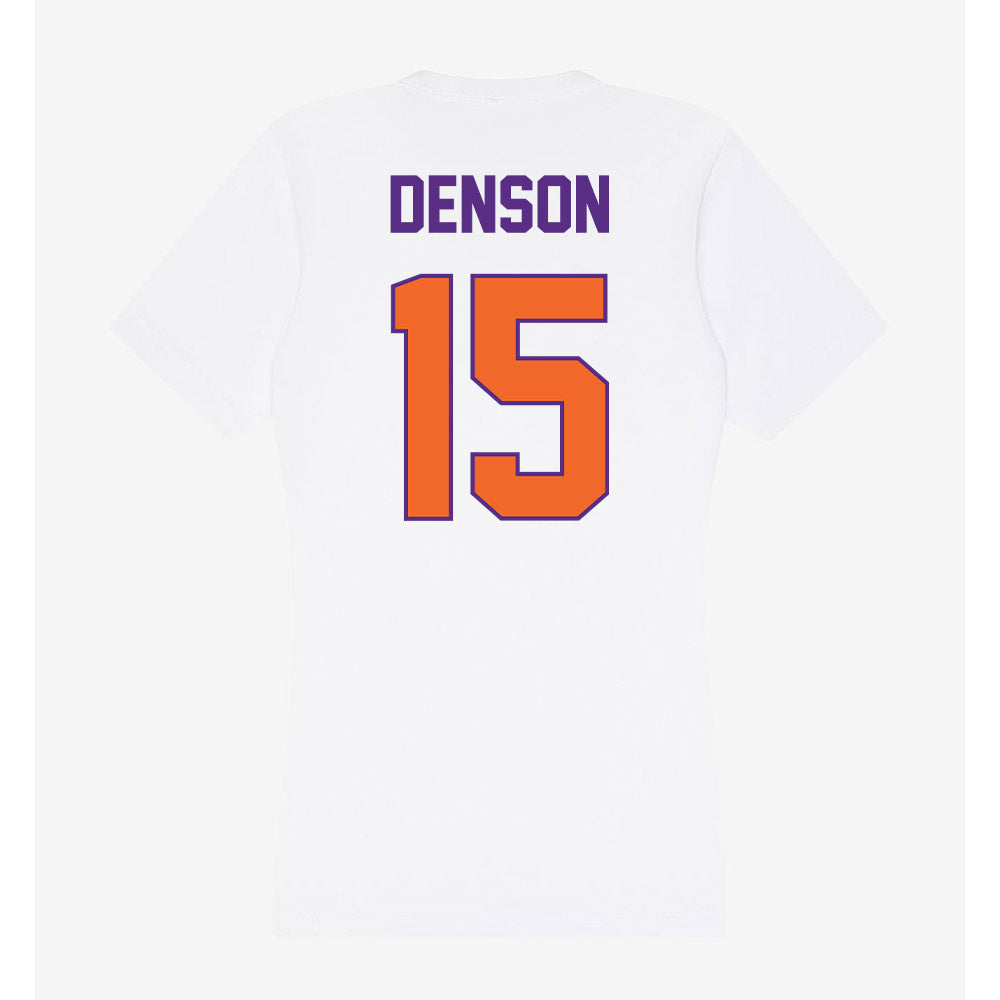 Clemson - NCAA Football : Chris Denson - Women's V-Neck T-Shirt-1