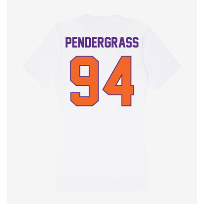 Clemson - NCAA Football : Chapman Pendergrass - Women's V-Neck T-Shirt-1