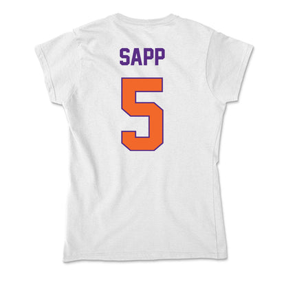 Clemson - NCAA Football : Josh Sapp - Soft Style Women’s T-Shirt-1