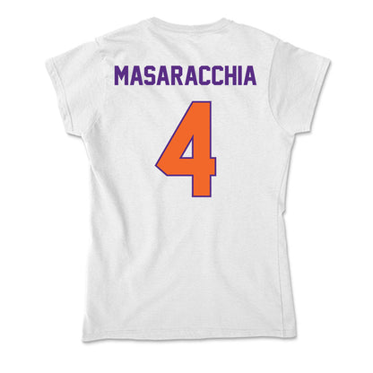 Clemson - NCAA Women's Lacrosse : Paris Masaracchia - Soft Style Women’s T-Shirt-1