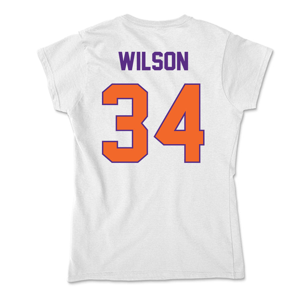 Clemson - NCAA Football : Max Wilson - Soft Style Women’s T-Shirt-1