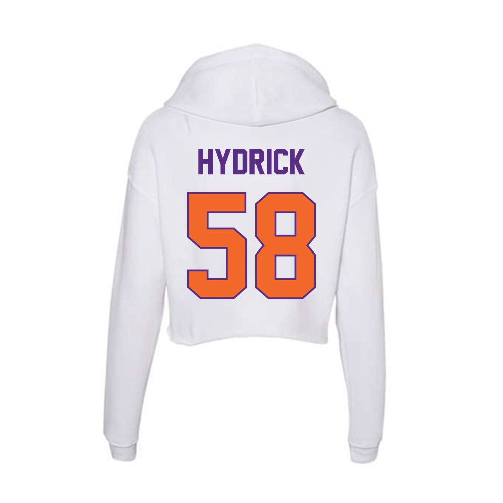 Clemson - NCAA Football : Aidan Hydrick - Women's Crop Fleece Hoodie-1