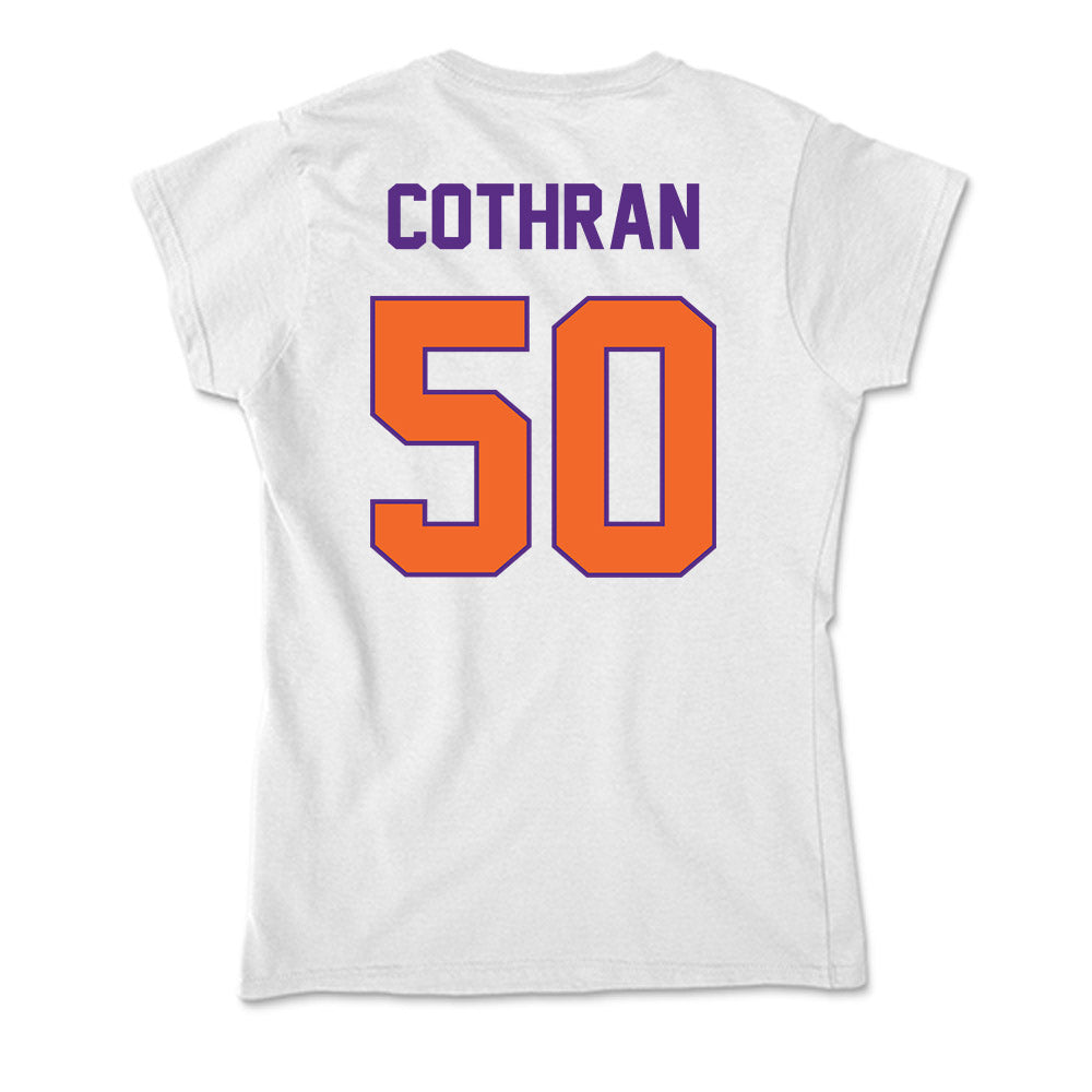 Clemson - NCAA Football : Fletcher Cothran - Soft Style Women’s T-Shirt-1