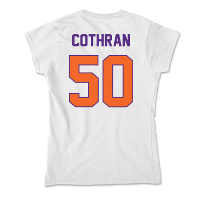Clemson - NCAA Football : Fletcher Cothran - Soft Style Women’s T-Shirt-1
