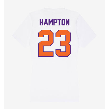 Clemson - NCAA Football : Ashton Hampton - Women's V-Neck T-Shirt-1