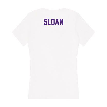 Clemson - NCAA Women's Cross Country : Caelin Sloan - Women's V-Neck T-Shirt-1