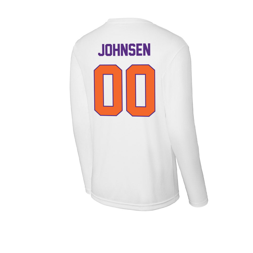 Clemson - NCAA Softball : Jordyn Johnsen - Activewear Long Sleeve T-Shirt-1