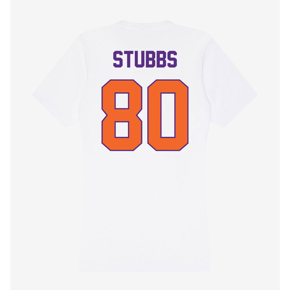 Clemson - NCAA Football : Luke Stubbs - Women's V-Neck T-Shirt-1