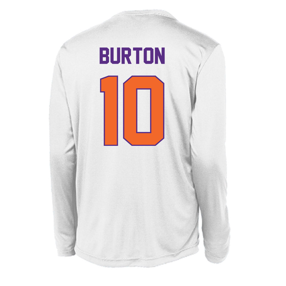 Clemson - NCAA Softball : Riley Burton - Activewear Long Sleeve T-Shirt