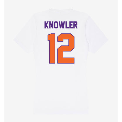 Clemson - NCAA Softball : Julia Knowler - Women's V-Neck T-Shirt-1