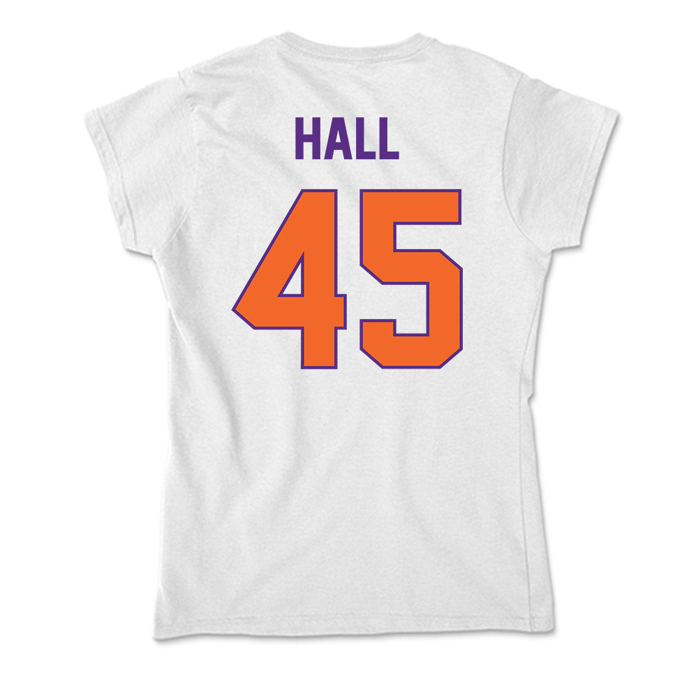 Clemson - NCAA Women's Lacrosse : Demma Hall - Soft Style Women’s T-Shirt-1