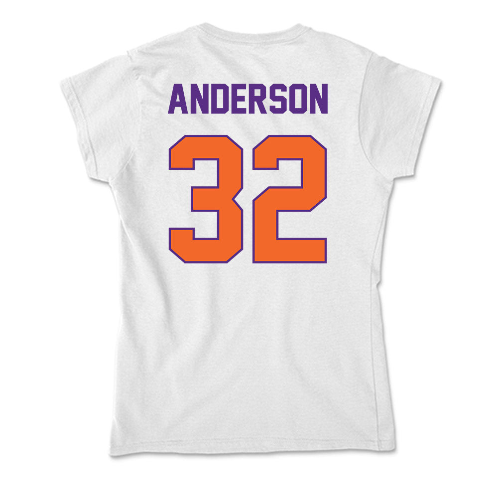 Clemson - NCAA Football : Jamal Anderson - Soft Style Women’s T-Shirt-1