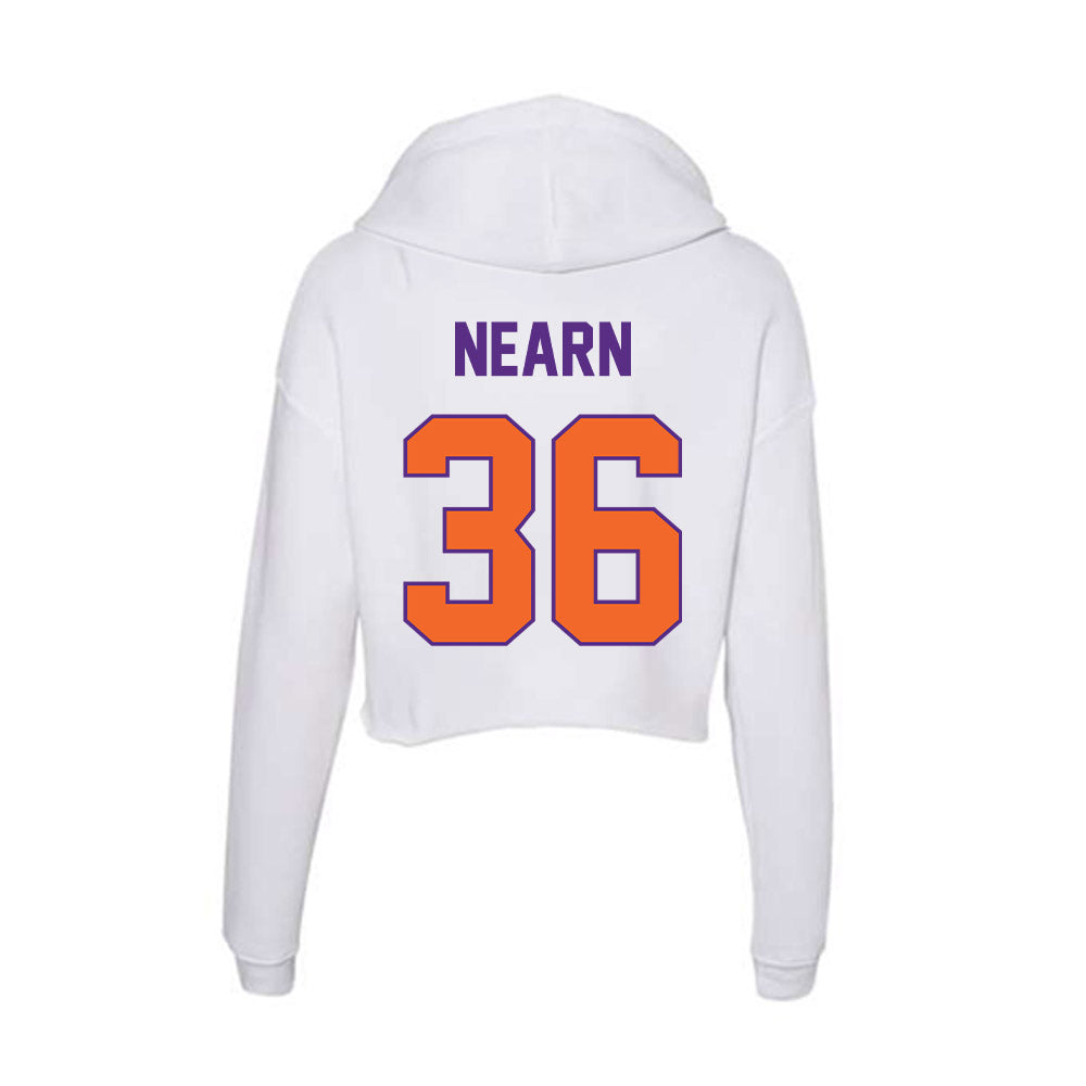 Clemson - NCAA Football : Peter Nearn - Women's Crop Fleece Hoodie-1