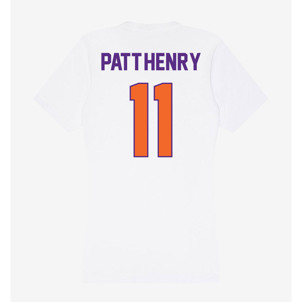 Clemson - NCAA Football : Olsen Patt-Henry - Women's V-Neck T-Shirt-1