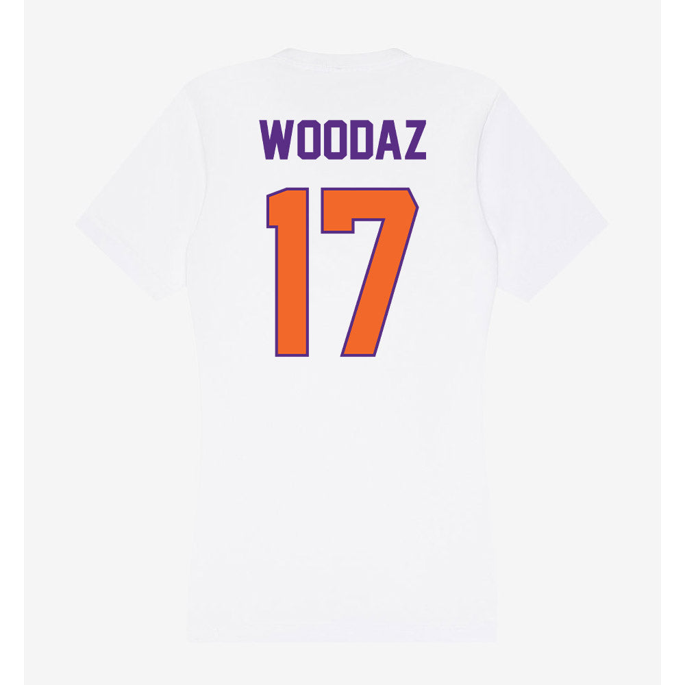 Clemson - NCAA Football : Wade Woodaz - Women's V-Neck T-Shirt-1