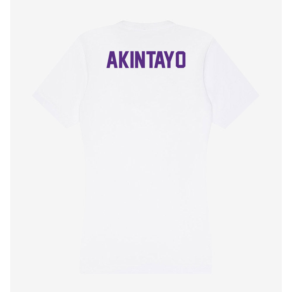 Clemson - NCAA Women's Track & Field : Christianne Akintayo - Women's V-Neck T-Shirt-1