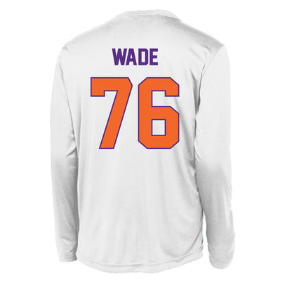 Clemson - NCAA Football : Mason Wade - Activewear Long Sleeve T-Shirt