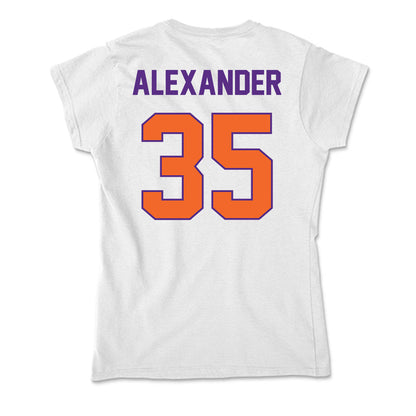 Clemson - NCAA Football : Jeremiah Alexander - Soft Style Women’s T-Shirt-1