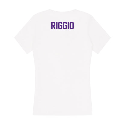 Clemson - NCAA Women's Rowing : Skyler Riggio - Women's V-Neck T-Shirt-1