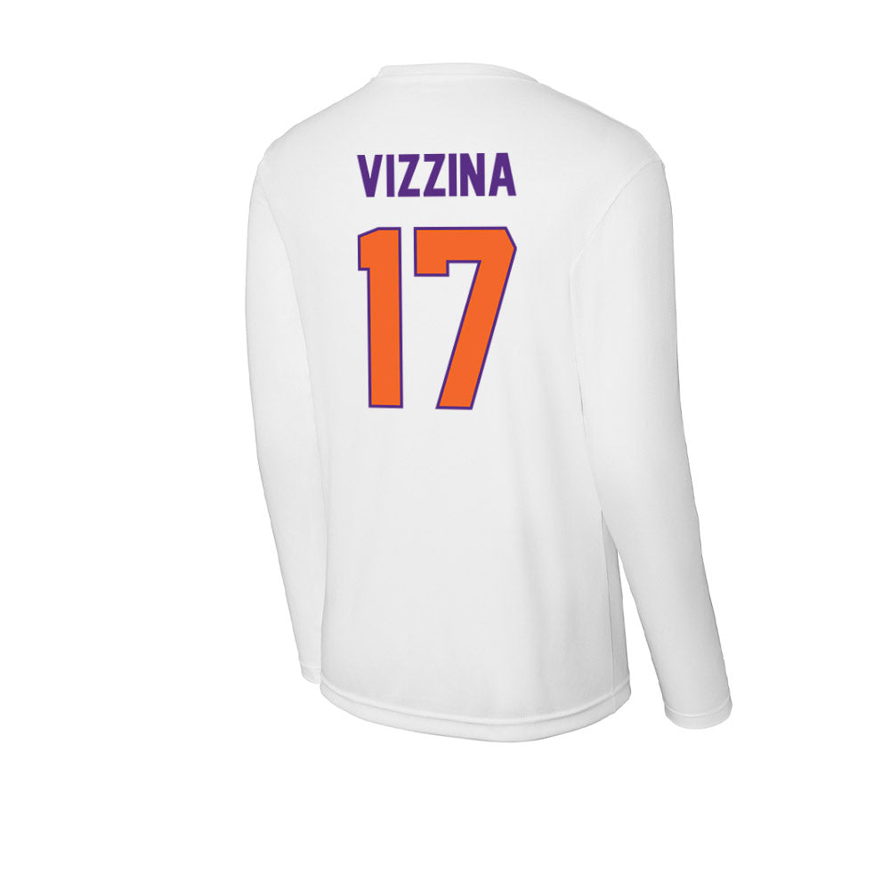 Clemson - NCAA Football : Christopher Vizzina - Activewear Long Sleeve T-Shirt-1