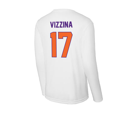 Clemson - NCAA Football : Christopher Vizzina - Activewear Long Sleeve T-Shirt-1