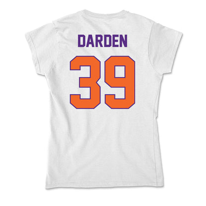 Clemson - NCAA Baseball : Ethan Darden - Soft Style Women’s T-Shirt-1