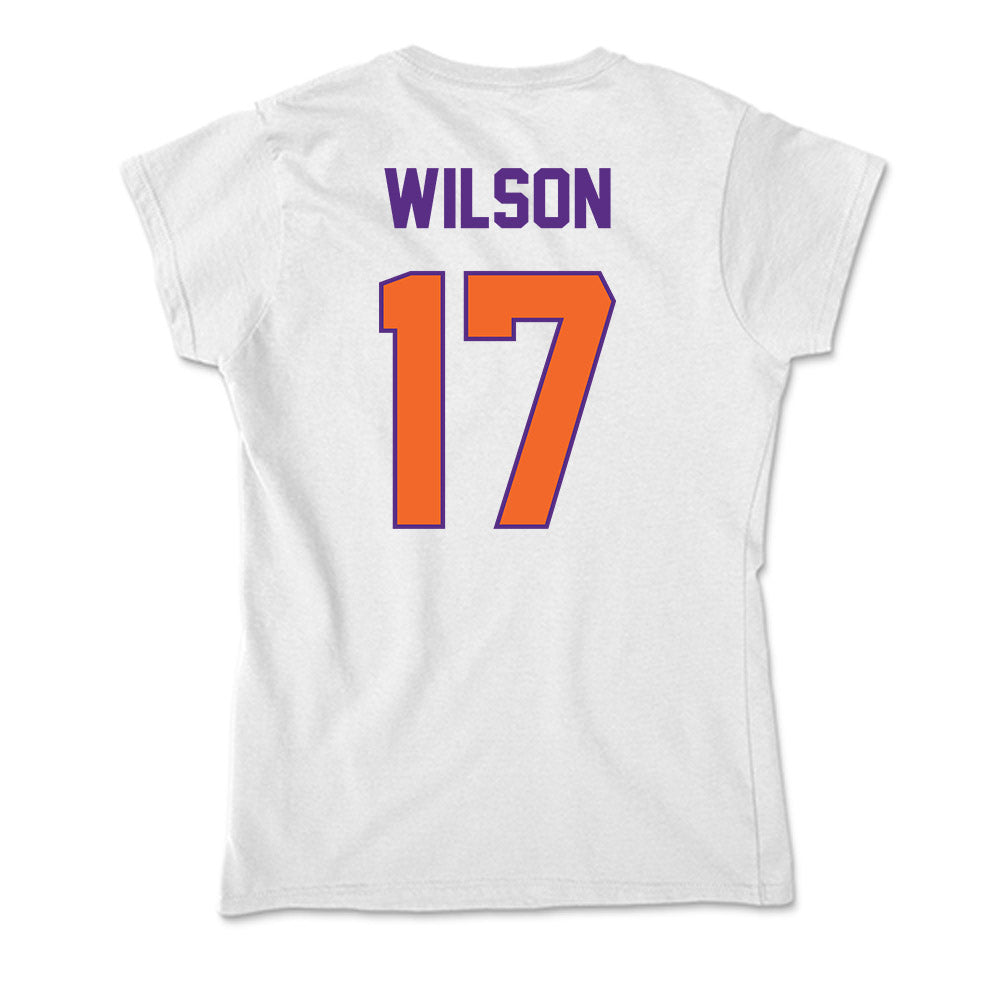 Clemson - NCAA Softball : Ava Wilson - Soft Style Women’s T-Shirt-1
