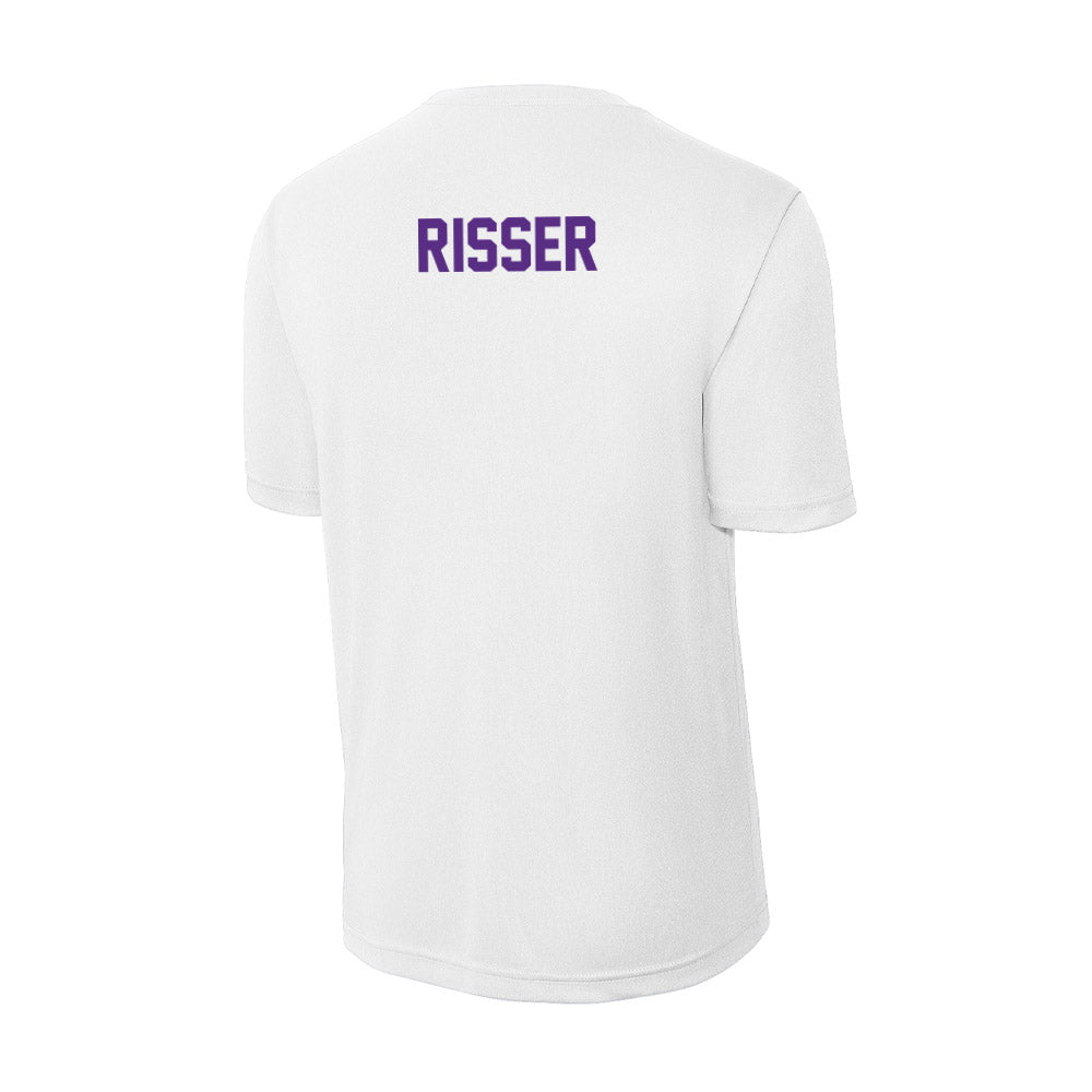 Clemson - NCAA Men's Track & Field : Drake Risser - Activewear T-Shirt-1