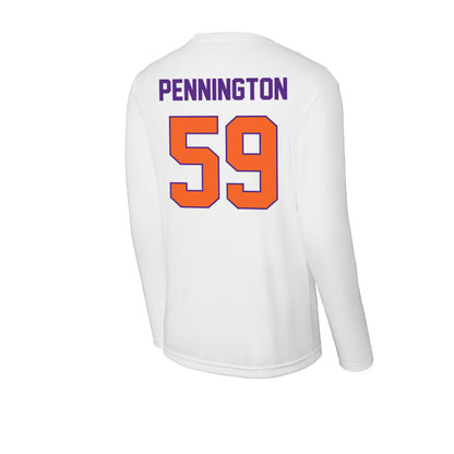 Clemson - NCAA Football : Dietrick Pennington - Activewear Long Sleeve T-Shirt-1